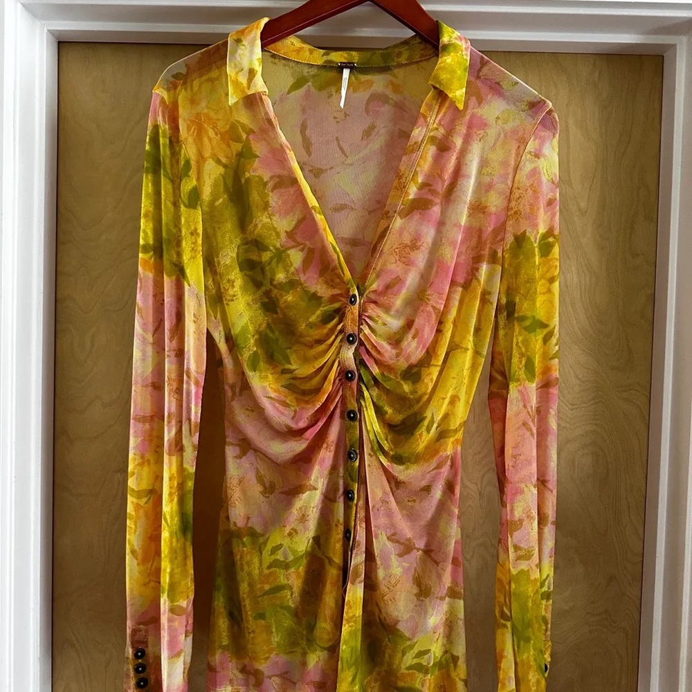 Free People Lucky Shirtee - M